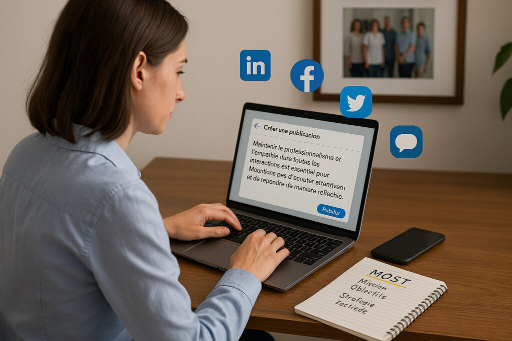 Communiquer professionnellement sur les réseaux sociaux