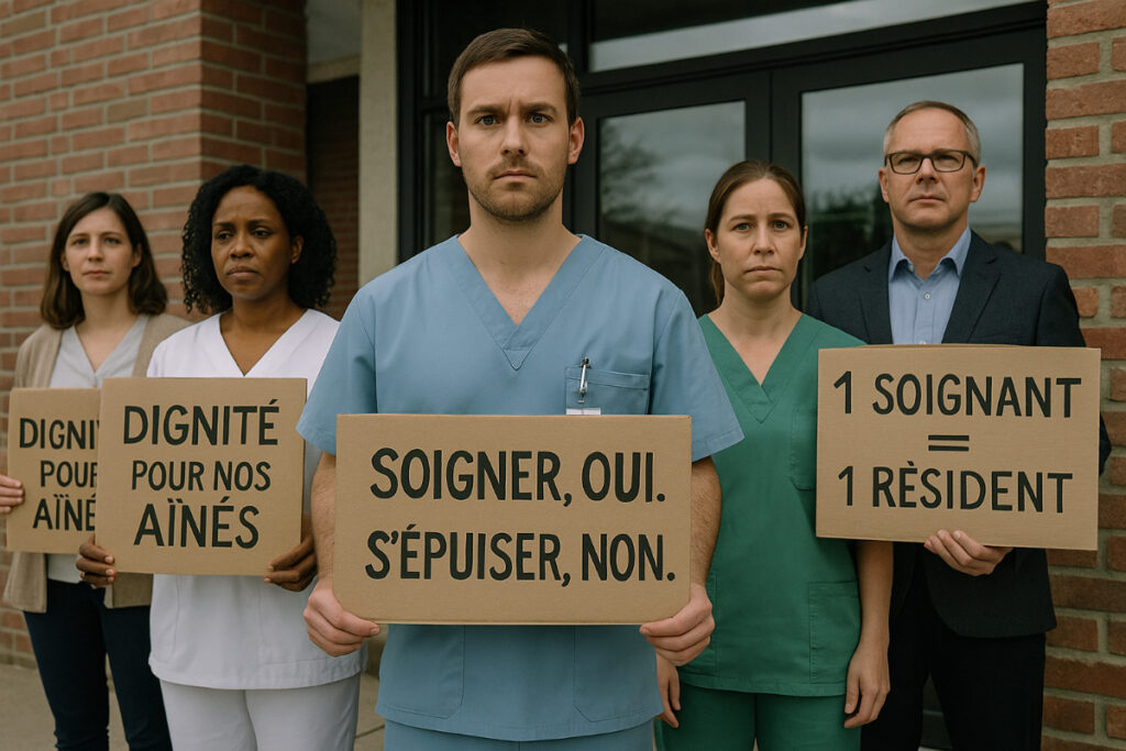La grève dans les EHPAD : grève inédite dans un secteur en souffrance